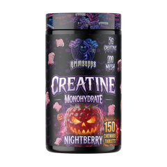 Grimsupps Creatine 150 Çiğnenebilir Tablet (Ahududu Aromalı)