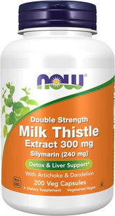 Now Foods Milk Thistle Extract Double Strength 300 mg (200 Veg Kapsül) - Mutant