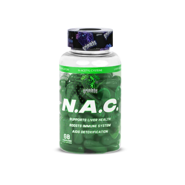 Grimlabs N.A.C (N-ACETYL CYSTEINE) 60 Kapsül - Mutant