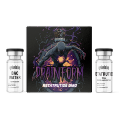 GRIMLABS DRAINFORM - RETATRUTIDE 5MG & BACTRIOSTATIC WATER