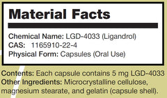 LGD-4033 5MG 60 KAPSÜL