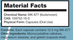 MK-677 12.5 MG 30 KAPSÜL
