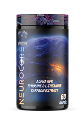 GRIMSUPPS NEUROCORE Nootropik Alpha GPC & Tirozin – Zihinsel Performans, Odak ve Netlik İçin Üstün Formül!