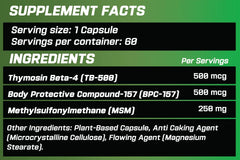 Regenesis (BPC-157 & TB-500) 60 Kapsül