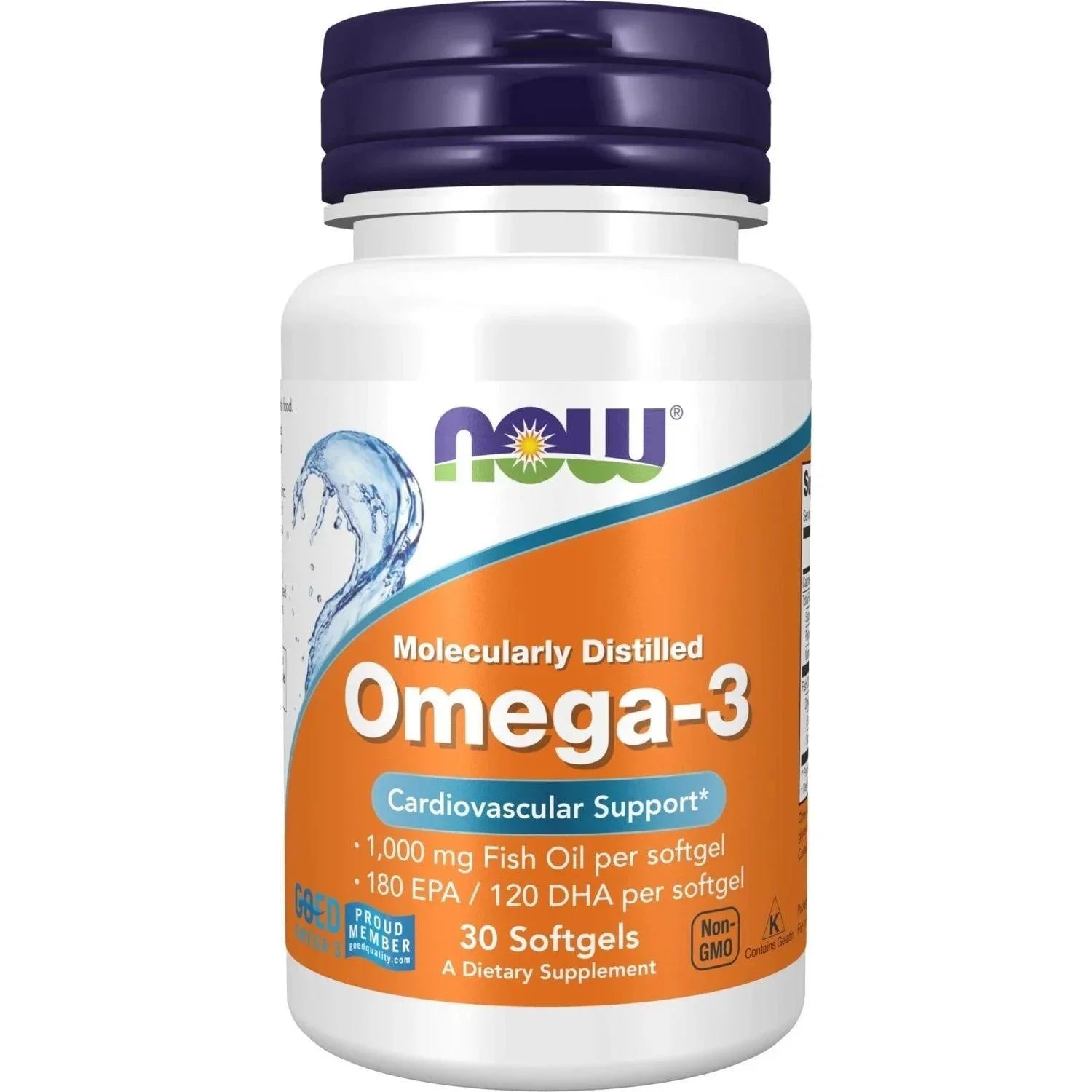 Now Foods Omega-3 Fish Oil (30 Softjel) - Mutant