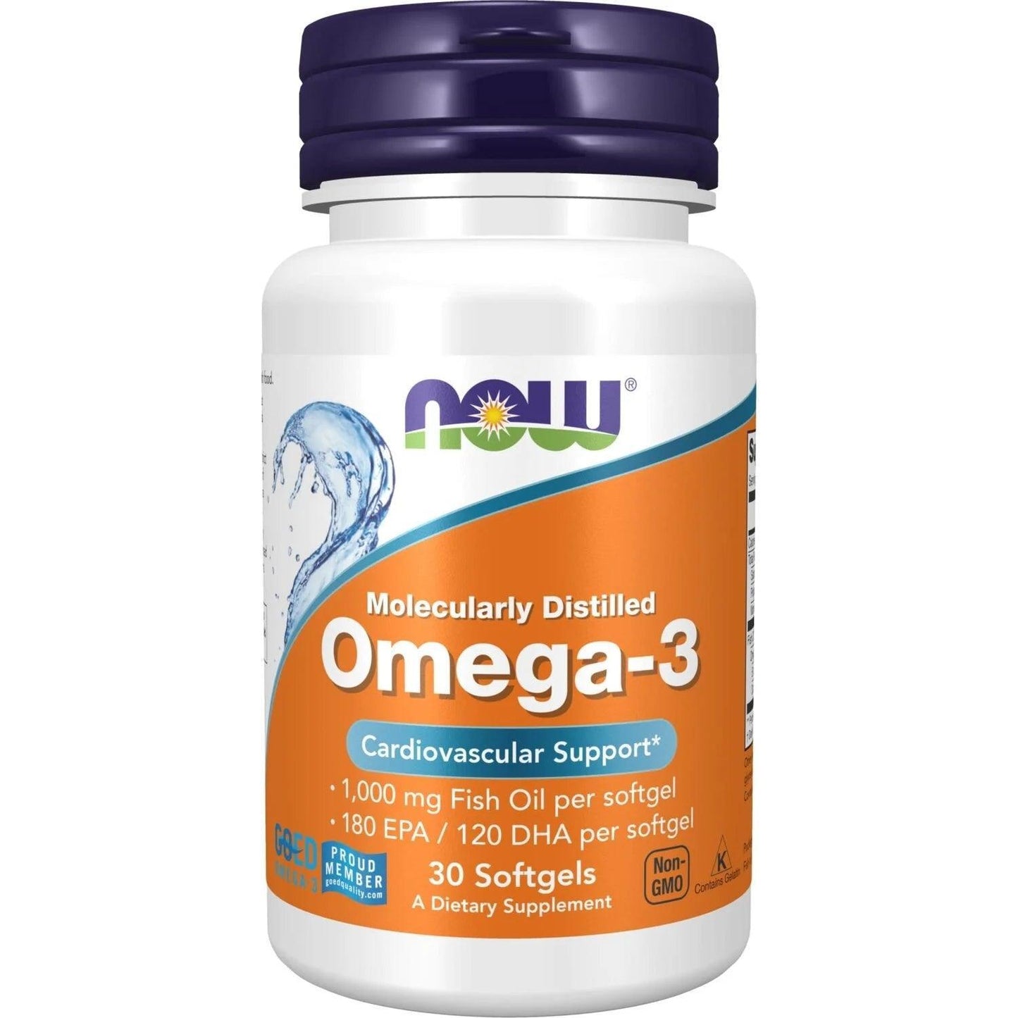 Now Foods Omega-3 Fish Oil (30 Softjel)