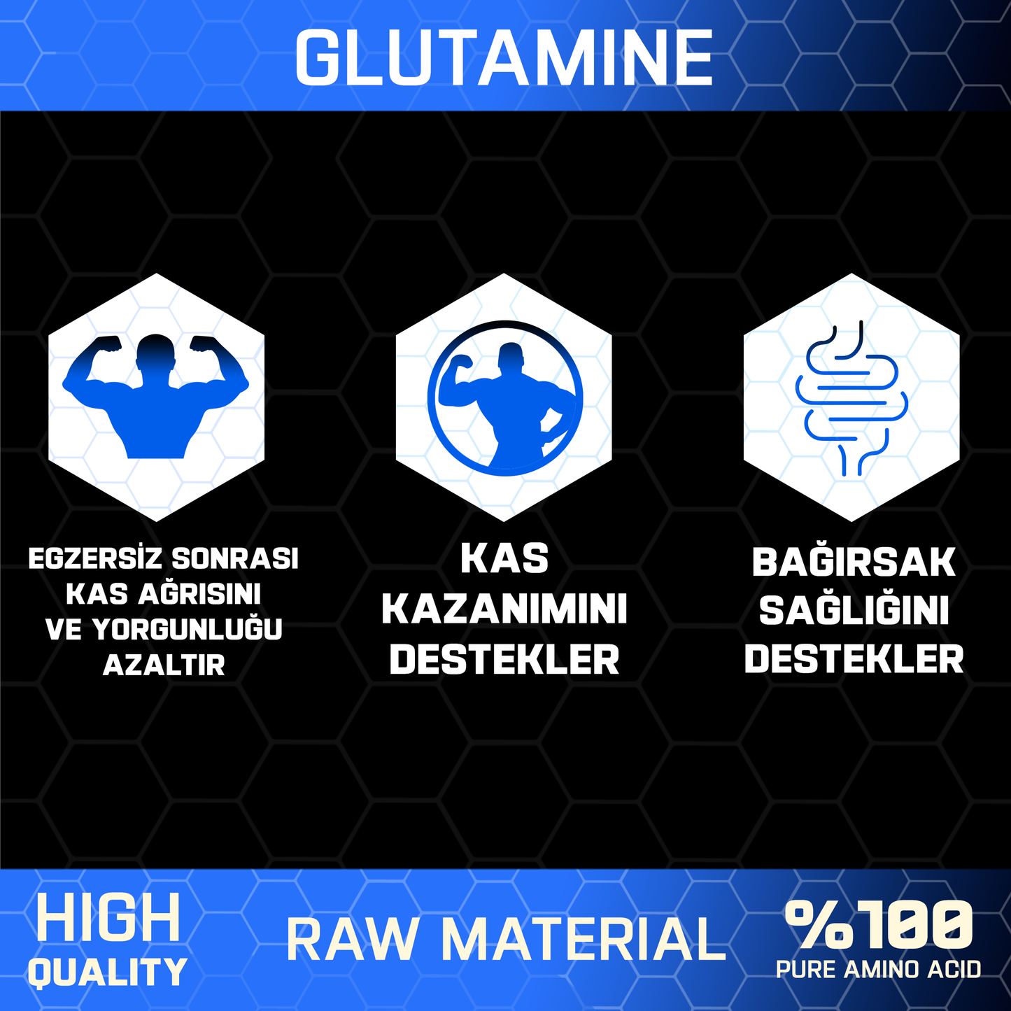 Proftein Glutamine 500g