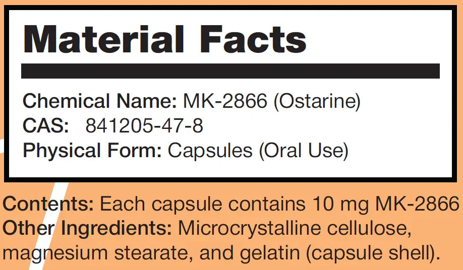 MK-2866 OSTARINE 60 KAPSÜL