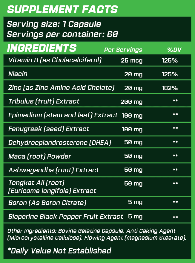 Grimlabs Sinister (60 Kapsül)