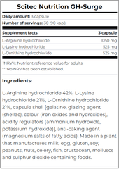 Scitec Nutrition GH SURGE - Mutant